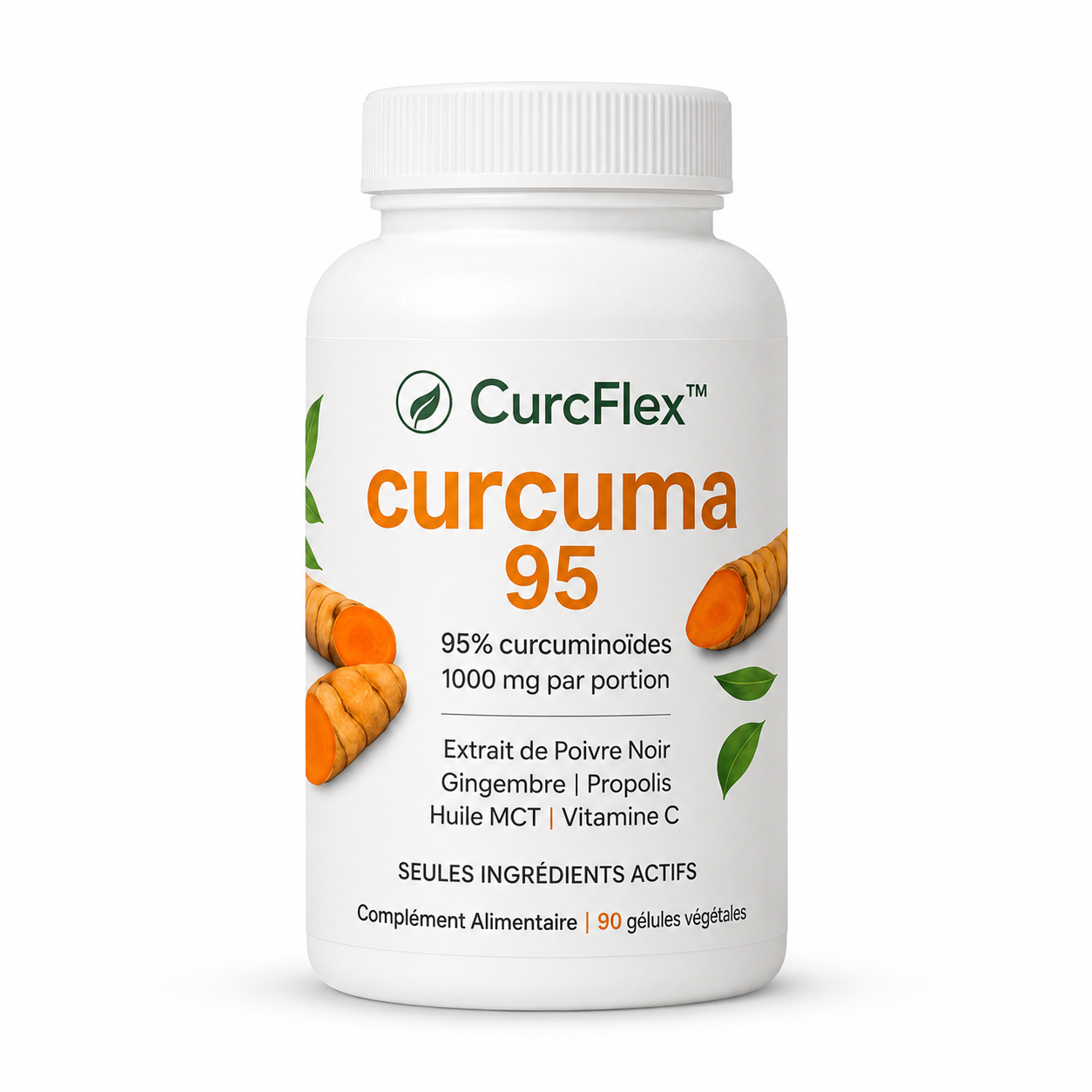 Flacon Curcflex Curcumine 1000mg